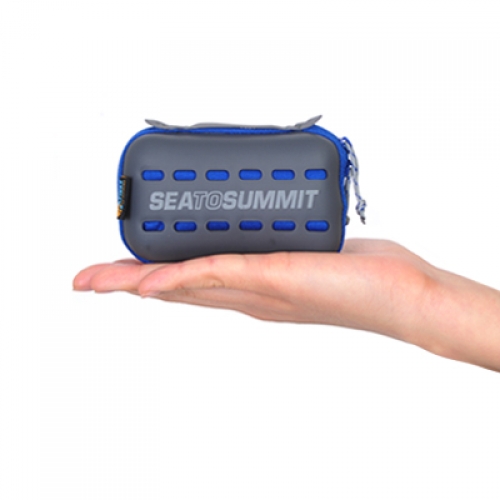 군토,[씨투써밋] 포켓 타월 SM 코발트 블루 여행용 수건