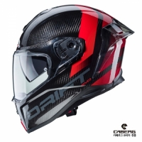 [카베르그] 드리프트 에보 카본 소닉 레드 풀페이스 헬멧