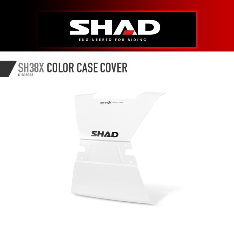군토,[샤드] SH38X 사이드케이스 변환 케이스 커버 (화이트) D1B38E08