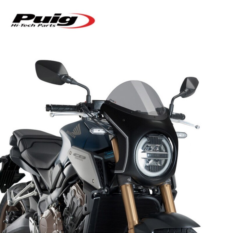 군토,[퓨익] 혼다 CB1000R (18-20)/ CB650R(19-23) 네오 스포츠 카페 세미페어링 (카본룩)