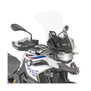 [기비] GIVI BMW F750GS/F850GS (18-20)(21-23) / F800GS (24-25) 전용 롱스크린 윈드스크린- D5127ST (투명, 54.5x49cm, 순정보다 27cm)