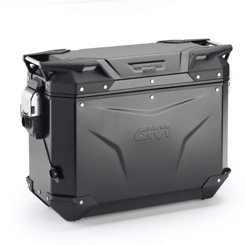 군토,[기비] GIVI 아웃백 에보 스마트 37리터 블랙 사이드 박스 OBKEV-37BL/BR (좌.우 단품)