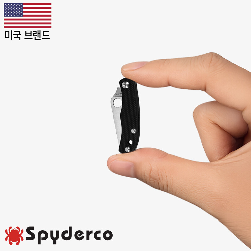 군토,[스파이더코] 버그(F) 블랙 폴딩 나이프