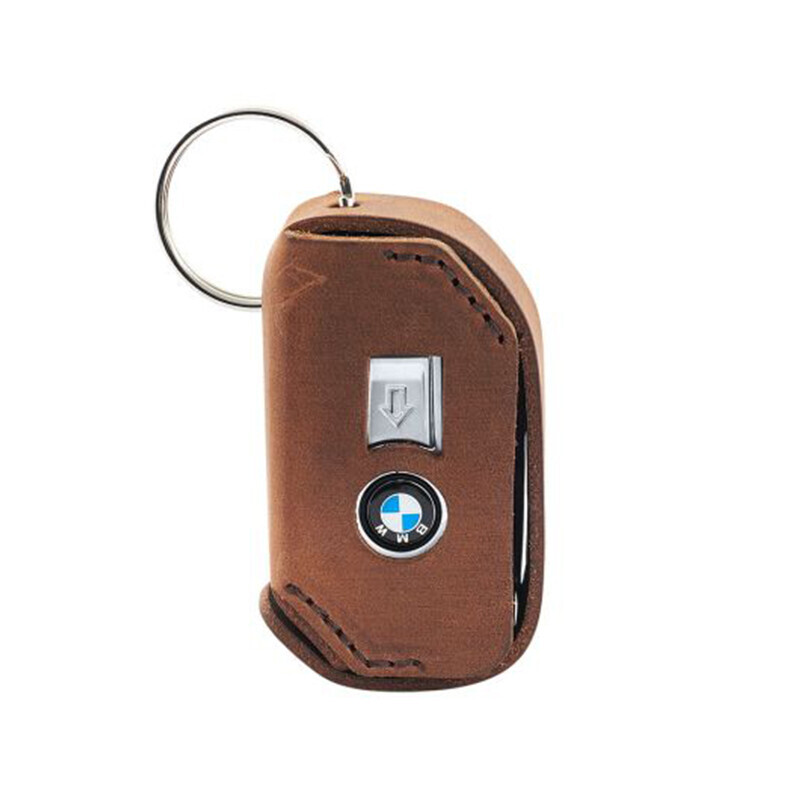 군토,[분덜리히] BMW 스마트키 전용 가죽 파우치 - 브라운 44115-900