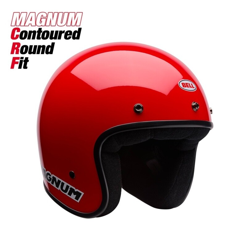 군토,[BELL] 벨 매그넘 CRF 클래식 오픈페이스 헬멧 - 레드