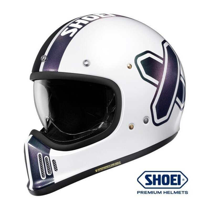 군토,[쇼에이] EX-ZERO 크로스 로고2 TC-6 클래식 풀페이스 헬멧 (EX-ZERO CROSS LOGO2 TC-6)