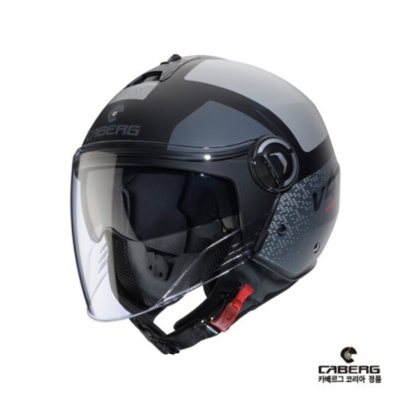 군토,[카베르그] 카베르그 리비에라 V4x 알파 무광 블랙 안트라사이트 그레이 제트 헬멧